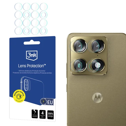 3mk - Ochrana objektívu (4 ks) - Motorola Signature - Číre tvrdené sklo - 1