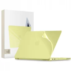 MacBook Neo 13 2026 Tech-Protect Softshell matt citromsárga tok