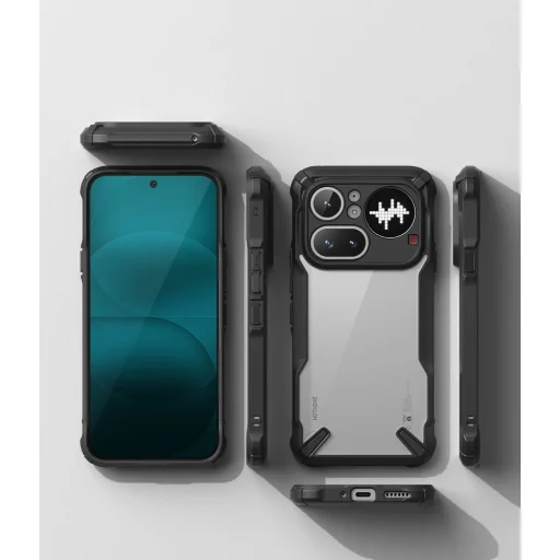 Nothing Phone 4a Pro Ringke Fusion X fekete tok - 5