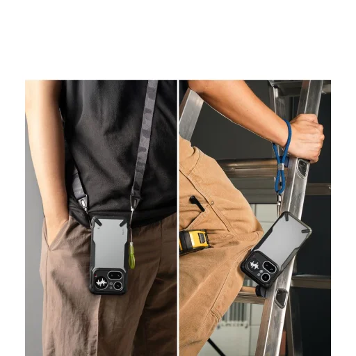 Nothing Phone 4a Pro Ringke Fusion X fekete tok - 8