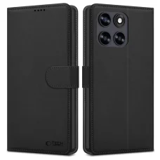 Motorola Moto G67 / G77 Tech-Protect Wallet fekete tok