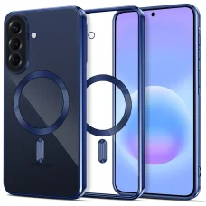 Samsung Galaxy A57 5G Tech-Protect MagFlex MagSafe sötétkék tok