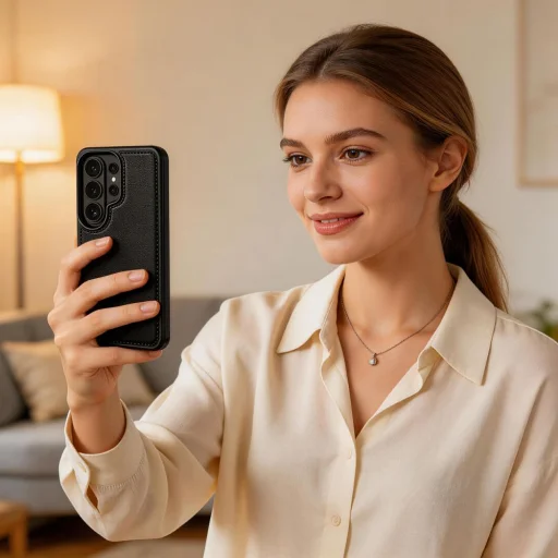 Samsung Galaxy S26 Ultra Tech-Protect Wallet MagSafe matt fekete tok - 5