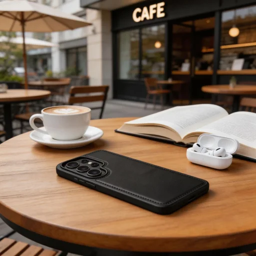 Samsung Galaxy S26 Ultra Tech-Protect Wallet MagSafe matt fekete tok - 7