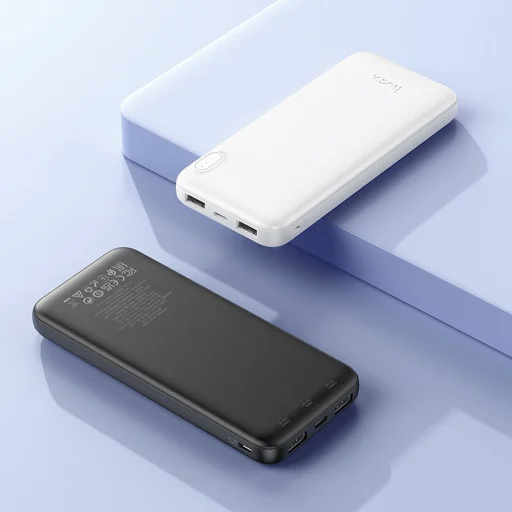 HOCO J128 10000 mAh 2A powerbank fehér - 4