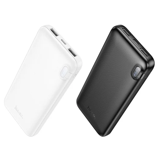 HOCO J128 10000 mAh 2A powerbank fehér - 5