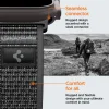 Spigen Athlex Air 2 Apple Watch 8 / 9 / 10 / 11 / SE / Ultra (44 / 45 / 46 / 49 mm) športový remienok aktívna čierna / sivá thumbnail