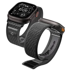 Spigen Athlex Air 2 Apple Watch 8 / 9 / 10 / 11 / SE / Ultra (44 / 45 / 46 / 49 mm) sport szíj aktív fekete / szürke