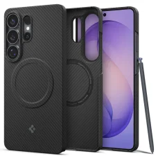 Samsung Galaxy S26 Ultra Spigen AirSkin Aramid Mag MagSafe čierne puzdro