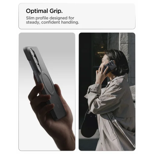 Samsung Galaxy S26 Ultra Spigen AirSkin Aramid Mag MagSafe čierne puzdro - 12