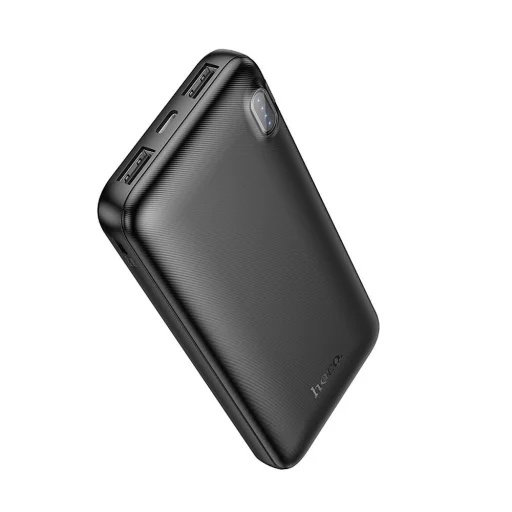 HOCO J128 10000 mAh 2A fekete powerbank - 1