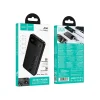 Powerbank Hoco 10000 mAh QC PD 22,5W J154 fekete thumbnail