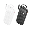 Hoco J146 Powerbank 10000 mAh 2A so štyrmi vstavanými káblami USB-A + USB-C + Lightning + Micro USB čierna thumbnail