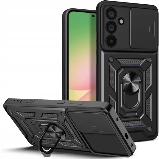 Samsung Galaxy A27 5G Tech-Protect CamShield Pro čierne puzdro - 1