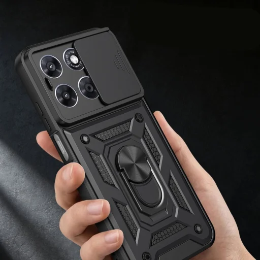 Motorola Moto G67 / G77 Tech-Protect Camshield Pro čierne puzdro - 5
