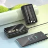 Hoco Q37A 20000 mAh QC PD 22,5W powerbanka so zabudovanými káblami USB-C + Lightning, čierna thumbnail