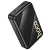 Hoco Q37A 20000 mAh QC PD 22,5W beépített USB-C + Lightning kábelekkel powerbank fekete thumbnail