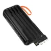 Hoco J151A 20000 mAh 2A powerbanka so zabudovanými káblami USB-A + USB-C + Lightning + Micro USB a dvojitým svetlom, čierna thumbnail