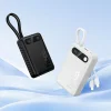 Hoco 20000 mAh QC PD 2A 22,5W powerbanka so zabudovanými káblami USB-C + Lightning J171A čierna thumbnail