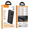 Hoco J158 Pro 10000 mAh QC PD 2A 22,5W fekete powerbank thumbnail