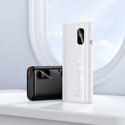 Hoco J158 Pro 10000 mAh QC PD 2A 22,5W fekete powerbank - 4