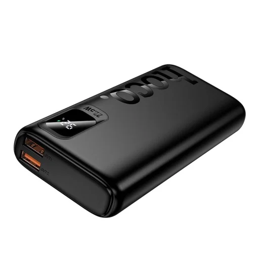 Hoco J158 Pro 10000 mAh QC PD 2A 22,5W fekete powerbank - 1
