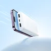 Hoco J163 10000 mAh 2A powerbanka so štyrmi vstavanými káblami USB-A + USB-C + Lightning + Micro USB biela thumbnail