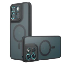 Techsuit - PureFrost MagSafe - Motorola Moto G77 / G67 - Frosted Black tok