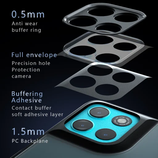 Techsuit - PureFrost MagSafe - Motorola Moto G77 / G67 - puzdro Frosted Black - 5