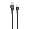 Blue Star Micro USB kábel z USB-A na Micro USB 2A 12W 1 m PJ-DG3-A čierny thumbnail