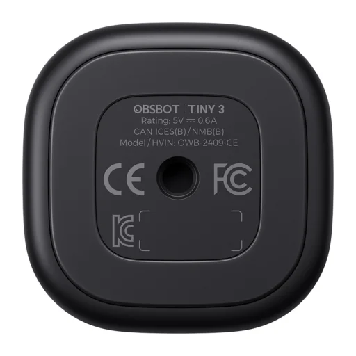OBSBOT Tiny 3 webkamera s diaľkovým ovládačom (OBSBOT Tiny 3 Remote Combo) - 5