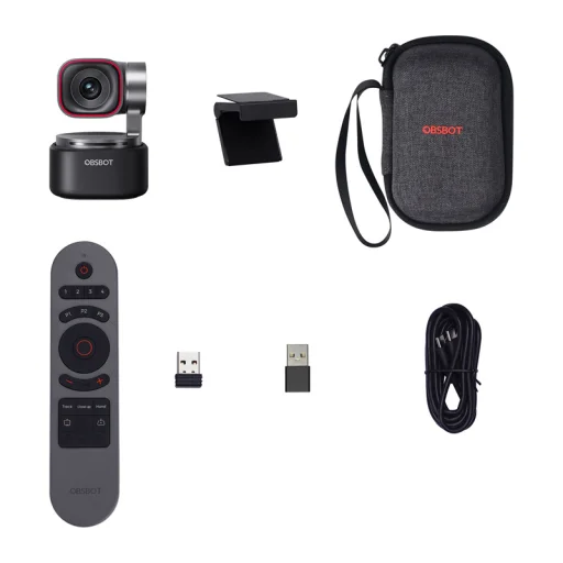 OBSBOT Tiny 3 webkamera s diaľkovým ovládačom (OBSBOT Tiny 3 Remote Combo) - 9