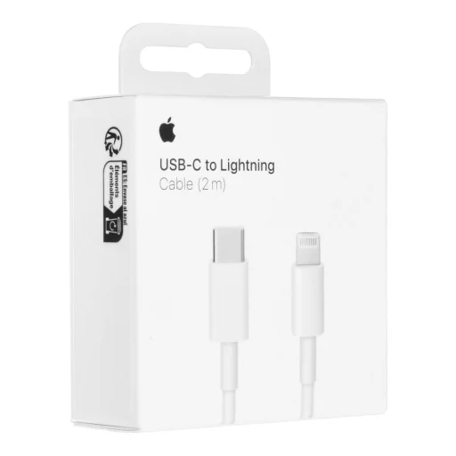 Apple eredeti USB-C–Lightning kábel MW2R3ZM/A A2441 2 m fehér bliszter - 3