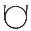 Blue Star USB-C - USB-C 3A 60W QC4.0 1 m PJ-DQ1-C čierny Type-C USB kábel thumbnail