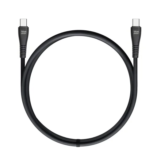 Blue Star USB-C - USB-C 3A 60W QC4.0 1 m PJ-DQ1-C čierny Type-C USB kábel - 2