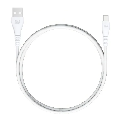 Blue Star USB-A – USB-C kábel 2A 12W 1 m PJ-DG4-A biely - 2