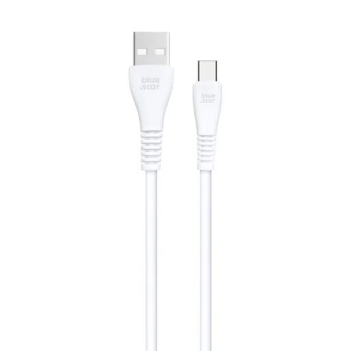 Blue Star USB-A – USB-C kábel 2A 12W 1 m PJ-DG4-A biely - 3