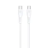 Biely Blue Star USB-C – USB-C kábel 3A 60W QC4.0 1 m PJ-DQ1-C thumbnail