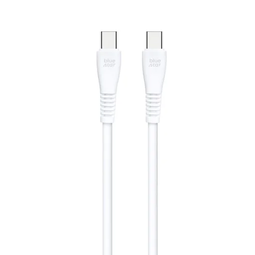 Biely Blue Star USB-C – USB-C kábel 3A 60W QC4.0 1 m PJ-DQ1-C - 3