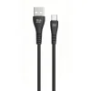 Kábel USB A na USB C Blue Star 2A 12W 1 m PJ-DG4-A čierny thumbnail
