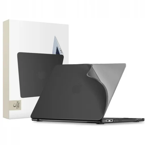 MacBook Neo 13 2026 Tech-Protect Softshell čierne matné puzdro - 1