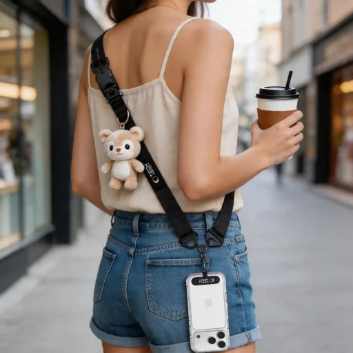 Tech-Protect C9S Rope Crossbody fekete - 6