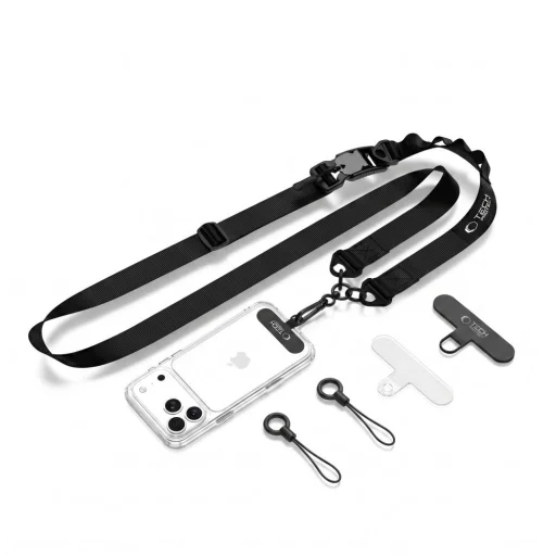 Tech-Protect C9S Rope Crossbody fekete - 1