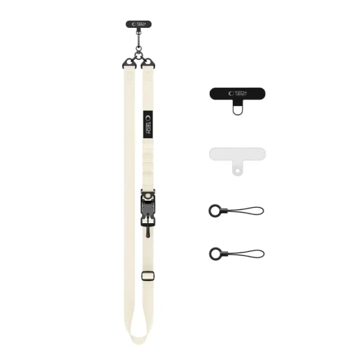 Tech-Protect C9S Rope Crossbody sivatagi bézs nyakpánt mobiltelefonhoz - 2