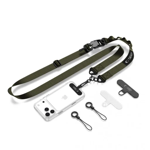 Tech-Protect C9S Rope Crossbody vojenská zelená - 1