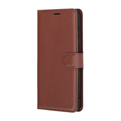 Samsung Galaxy A57 5G Barna Techsuit Leather Folio tok - 4