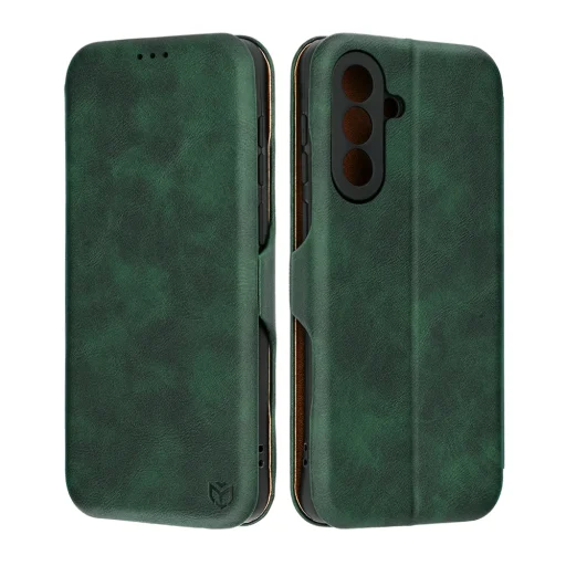 Samsung Galaxy A57 5G Zöld Techsuit Safe Wallet Plus tok - 6