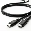 Blavec Nabíjačka do auta BS-03B-C Carbon - USB + Type C - QC 3.0 18W PD 30W s káblom Type C na Type C (CCBS03BC-UCB) čierna thumbnail