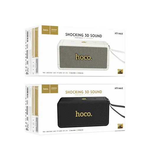 Hoco HT1 bezdrôtový Bluetooth reproduktor 8W 4 hodiny čierny - 6