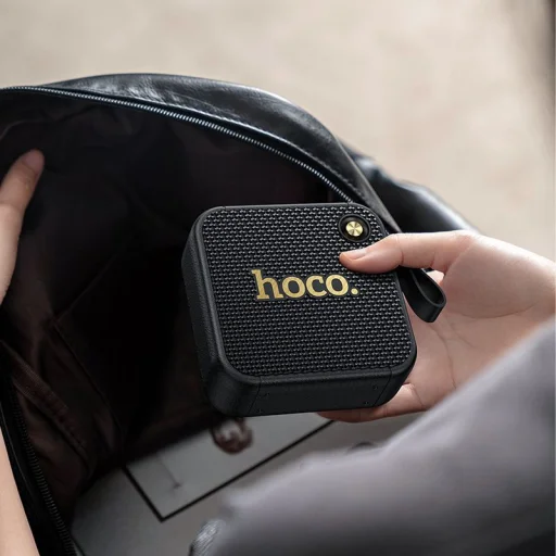 Hoco HT1 bezdrôtový Bluetooth reproduktor 8W 4 hodiny čierny - 5